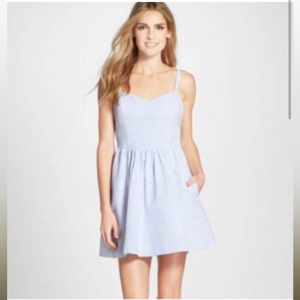 Lilly Pulitzer Christine Seersucker dress size 2